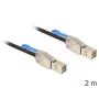 DeLOCK 83395 Serial Attached SCSI (SAS) kabelis 2 m juodas
