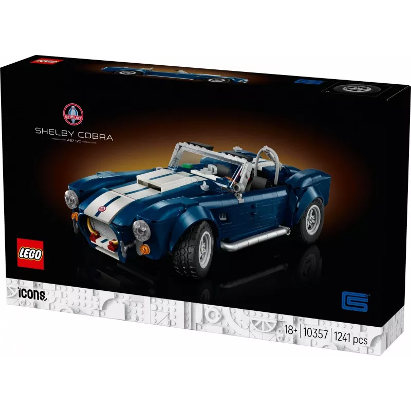 Bricks Icons 10357 Shelby Cobra 427 S/C