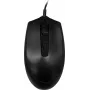 Laidinė USB pelė LC-Power LC-M721B — juoda, optinė, ergonomiško dizaino