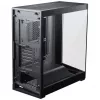 PHANTEKS NV-Series NV5 MK2 ATX korpusas, grūdintas stiklas, DRGB - satino juoda + 3 vnt. M25 Gen2 PWM D-RGB ventiliatoriai atvirkštinėmis mentėmis + 1 įprastas ventiliatorius - 120 mm