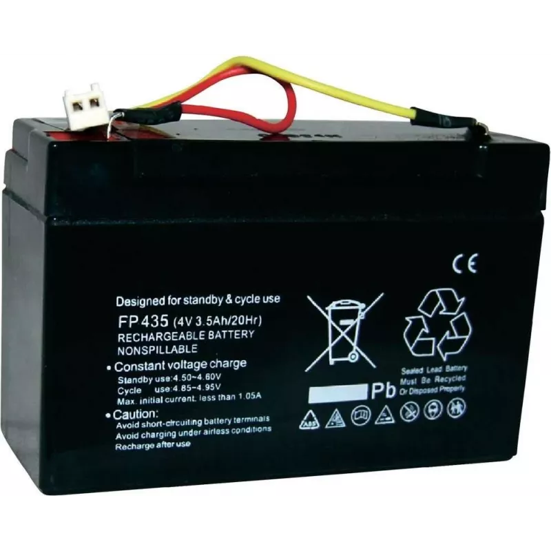 Beltrona rankinio žibintuvėlio baterija, pakeičianti Originalią bateriją HB90A 4 V 3400 mAh (EISHB90A)