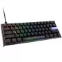 Ducky One 2 Mini RGB klaviatūra, skirta žaidimams, USB, US English, juoda, mechaninė, laidinė