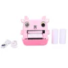 Extralink rinkinys | Terminis spausdintuvas EPP-005 Pink + terminis popierius 3 rulonai | gelsvai ruda