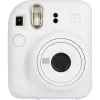 Momentinė kamera Fujifilm Instax Mini 12 White — 86×54 mm atspaudai, 60 mm židinio nuotolis, AA baterija
