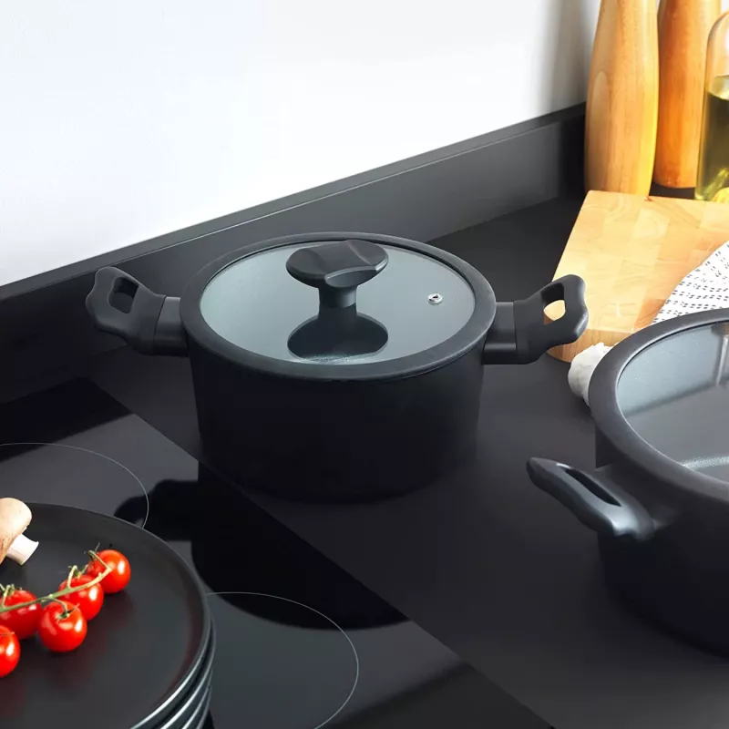 Puodas Russell Hobbs RH01863EU7 20 cm Crystaltech virtuvės indai nerūdijantis plienas stiklinis dangtis