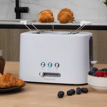 Skrudintuvas Toast&Taste 9000 Double Balta (Baltas, 980 W, 2 riekėms)