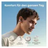 ANKER Soundcore AeroClip mėlynos atviros ausinės su segtuku, Hi-Res garsas, LDAC, NC, IP55, AI palaikomi skambučiai