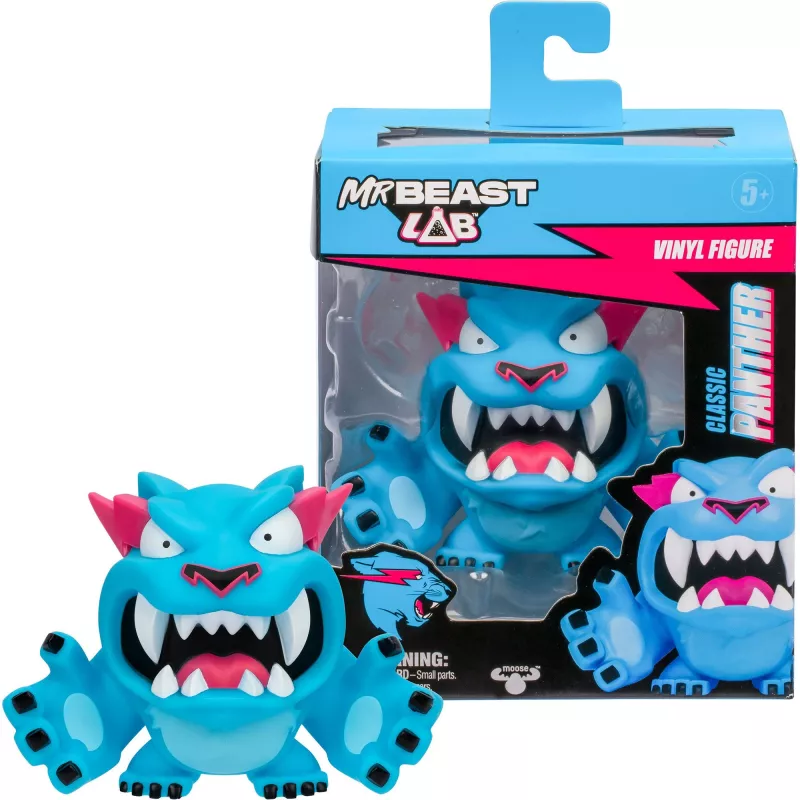 MrBeast Lab Vinilfigūros – Klasikinė Pantera, Žaidimo Figūrėlė