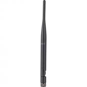 DeLOCK WLAN antena - antena - 5 dBi (2,5 GHz dažniui), 5 dBi (5,825 GHz dažniui) - visakryptė - juoda (88393)