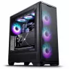 PHANTEKS Eclipse G400A PC korpusas + Glacier M25 Gen2 AiO skysčio aušinimas - juodas