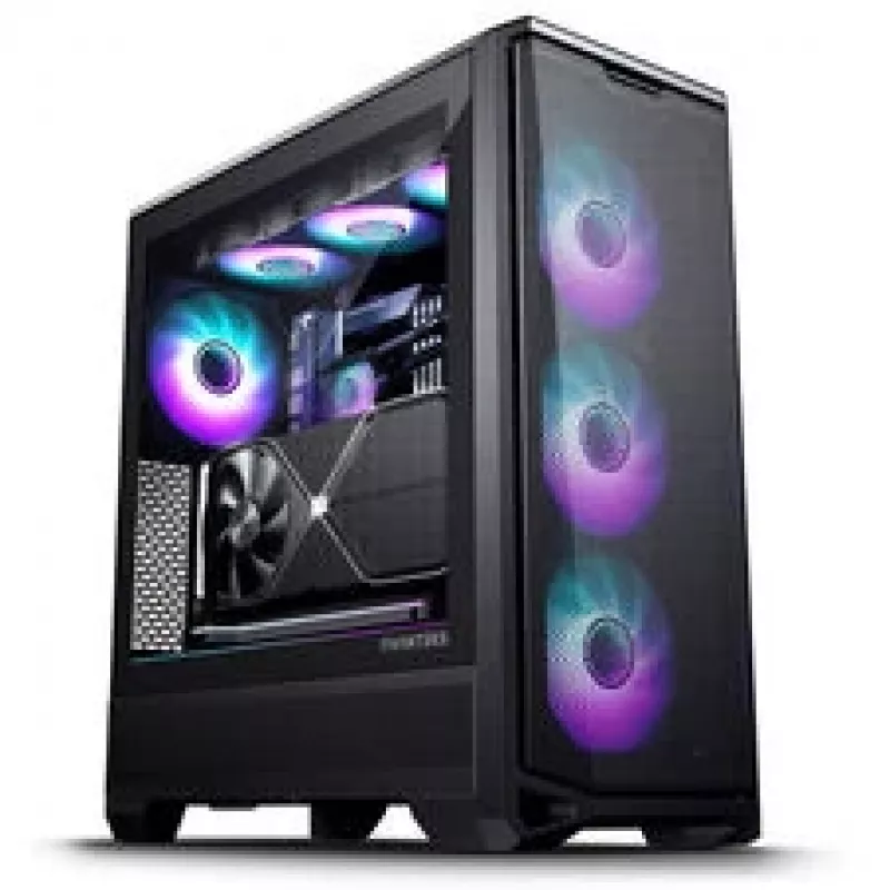 PHANTEKS Eclipse G400A PC korpusas + Glacier M25 Gen2 AiO skysčio aušinimas - juodas