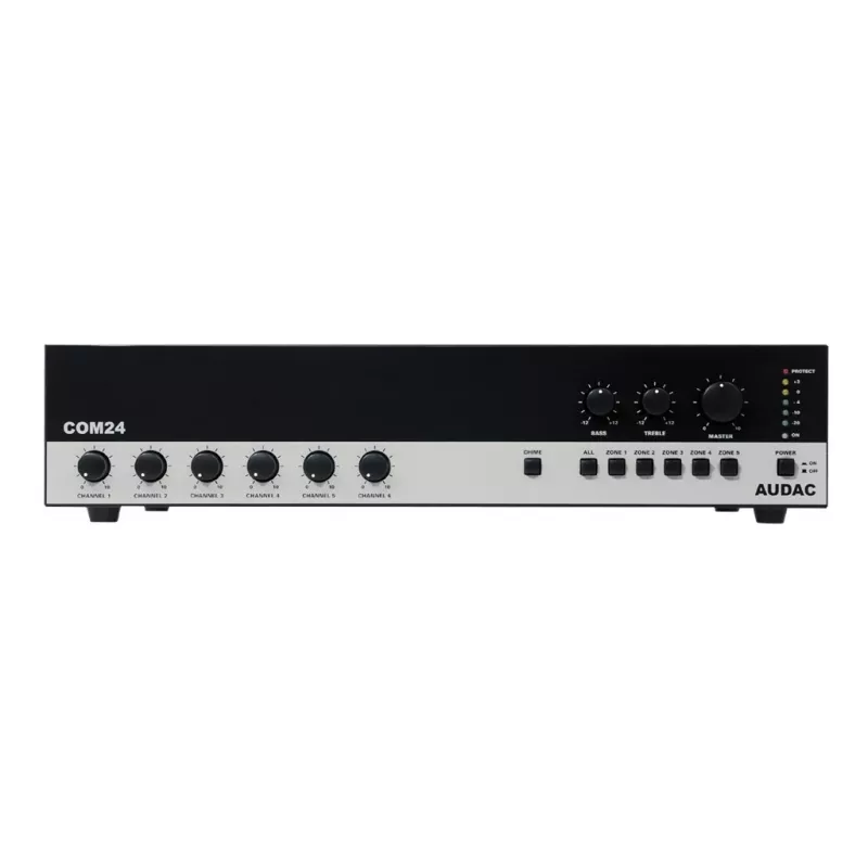 AUDAC COM24MK2 audio stiprintuvas 240W D klasė juodas