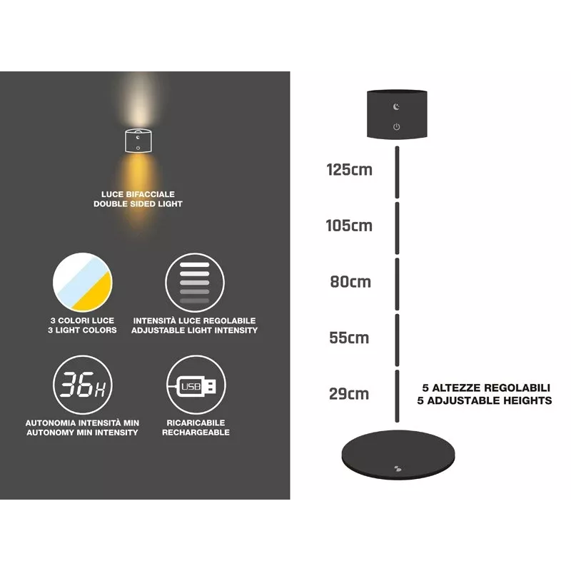 Elektrinis virdulys Beper P201UTP306 1,7 L 2200 W, nerūdijančio plieno kaitinimo elementas, belaidis ąsotis