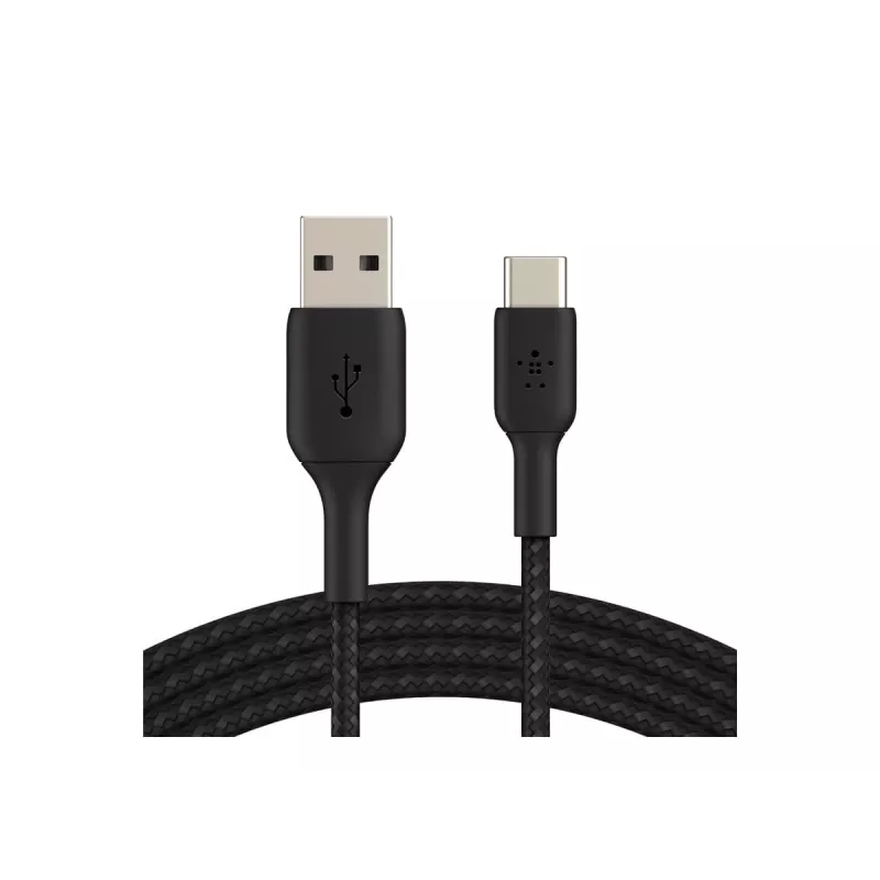Pintas laidas USB-C USB-A 2m juodas