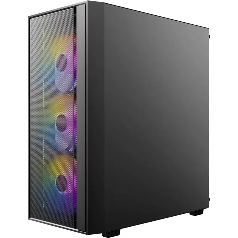 Antec AX65 ARGB Mid Tower Gaming Bl - Midi/Mini Tower (0-761345-10206-3)