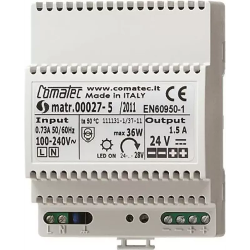JUNG maitinimo šaltinis REG, skirtas Smart Control NT 2415 VDC NT2415REGVDC