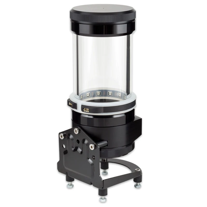 Rezervuaras D5 siurbliui Aqua-Computer ULTITUBE D5 100 PRO (modelis 34094) – papildomas cilindrinis aušinimo skysčio rezervuaras, 100 mm