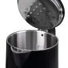 IDEAL virdulys 1,7 l, plieninis korpusas, 1500 W galia, juodas