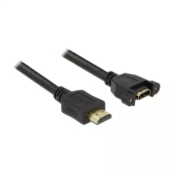 HDMI laidas DeLOCK 1m 2xHDMI