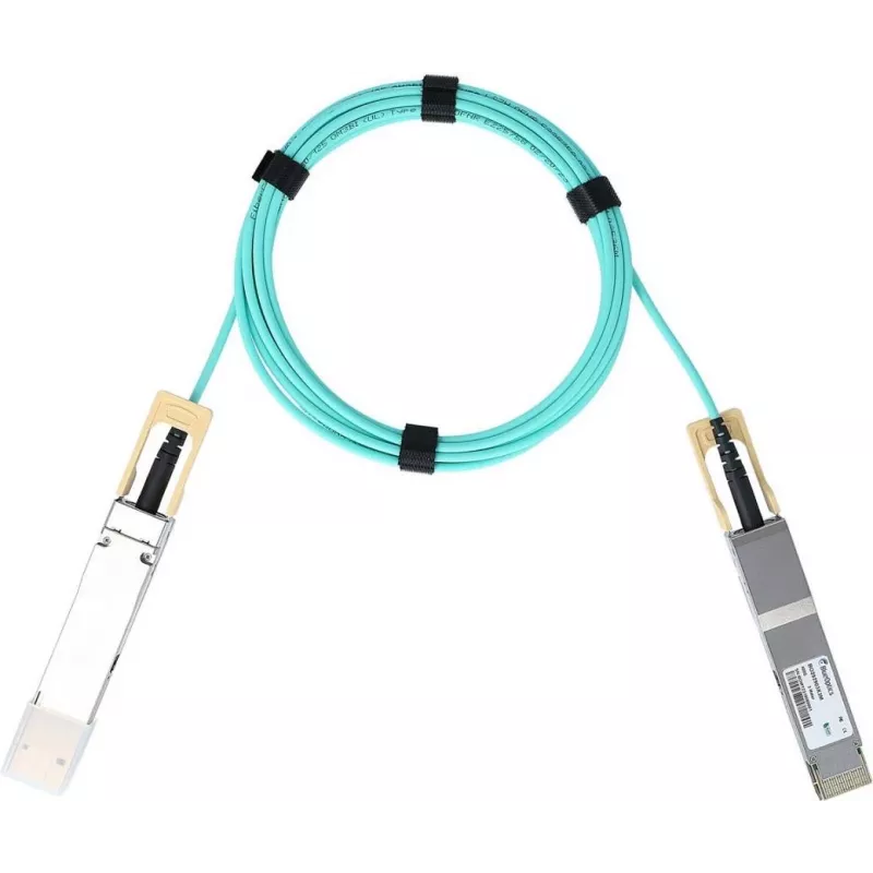 AOC kabelis BlueOptics PAN-QSFPDD-400GBASE-AOC-3M-BO QSFP-DD 400G 3m Turkio spalvos