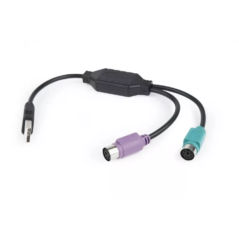 Adapteris 2xPS2->USB pelei ir klaviatūrai