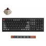 Mechaninė pilno dydžio klaviatūra Keychron V6 Ultra 8K — QWERTY, Bluetooth, RGB, juoda