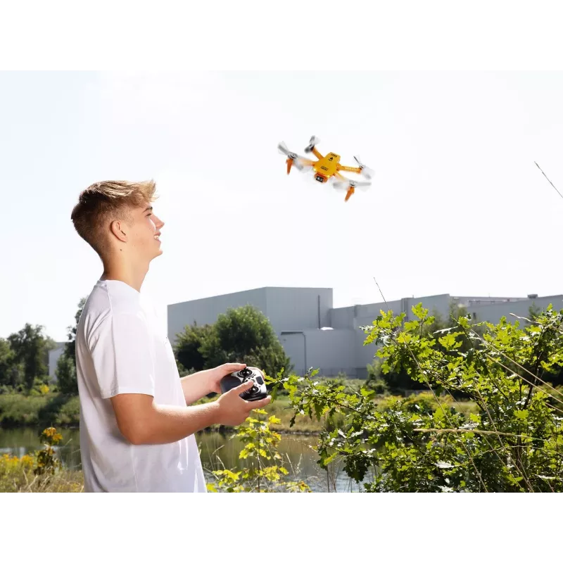 RC kvadrokopteris REVELL Pocket Drone 23810 — 2,4 GHz, 4 kanalų nuotolinio valdymo pultas