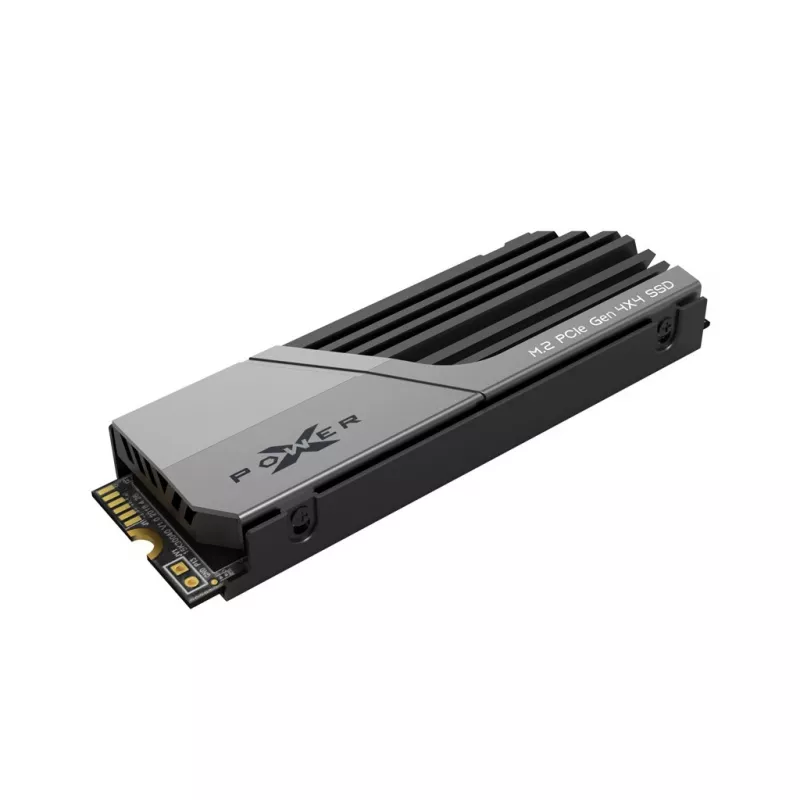 SSD M.2 2 TB Silicon Power XS70 — PCIe 4.0 NVMe, skaitymas 7300 MB/s, rašymas 6800 MB/s