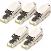 Digitus CAT 6A Field Termination Plug STP 5 vnt. RJ-45 Kištukas Sidabrinis