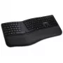Kensington ProFit Ergo Wireless klaviatūra FR, pilno dydžio (100 %), laidinis ir belaidis, RF belaidis + USB, AZERTY, juoda