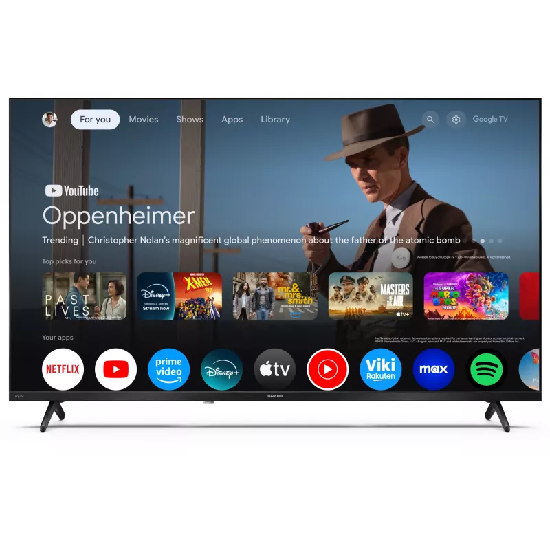 Sharp 40HF3265E 40 colių išmanusis televizorius su Google TV