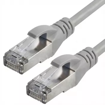 Tinklo kabelis Captiva 80276 komutacinis kabelis CAT 6a RJ45 2m pilkas