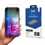 Grūdinta lanksti ekrano apsauga 3MK FlexibleGlass Pro, skirta Apple iPhone 15 – skaidri, atspari įbrėžimams