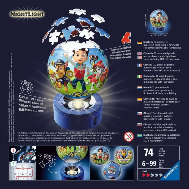 Ravensburger Puzzle Ball Night Light P