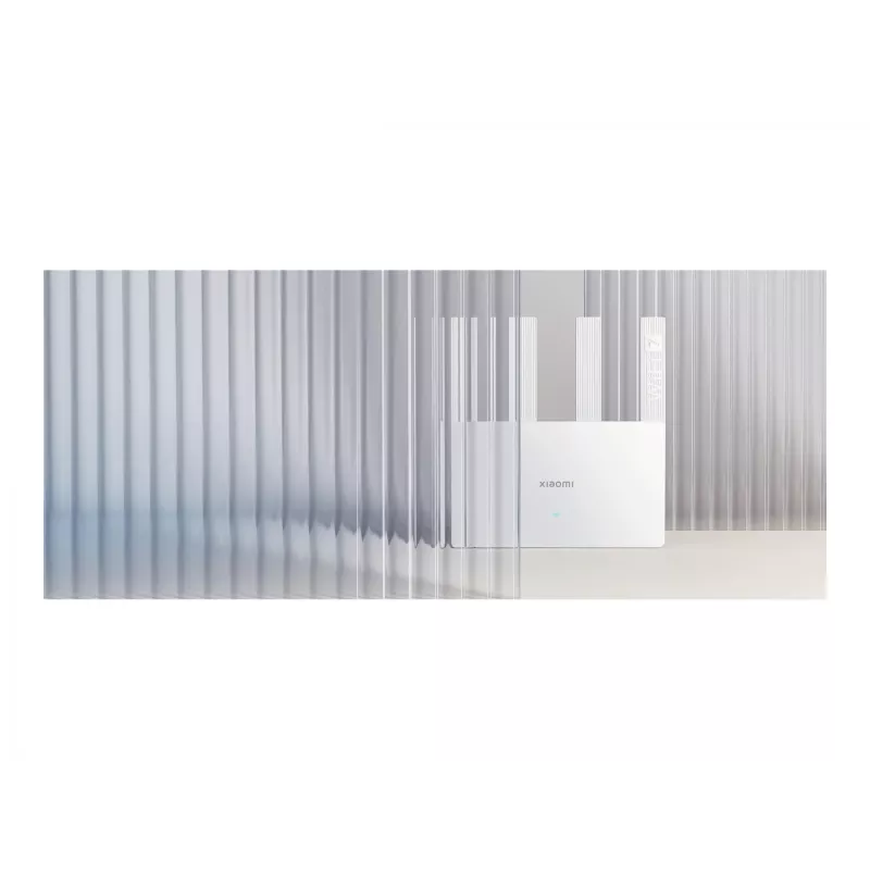 Nešiojamasis belaidis maršrutizatorius Xiaomi BE3600 — Dviejų juostų 2,4/5 GHz, „Wi‑Fi 7“ (802.11be), 2,5 Gigabit Ethernet, 4× LAN, 2×2 antenos, baltas