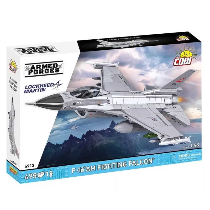 „Cobi“ konstravimo rinkinys F-16AM „Fighting Falcon“, 495 detalės, mastelio modelis