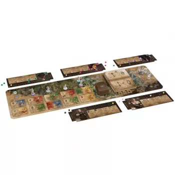 Stalo žaidimas Asmodee The Witcher: Pfad des Schicksals Deluxe Edition – stalo vaidmenų/strategijos žaidimas