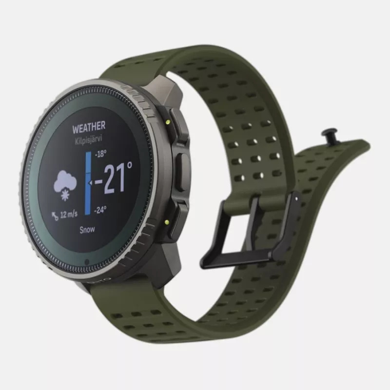Suunto Vertical 3,56 cm (1,4) Taškinė matrica 49 mm 280 x 280 pikselių Jutiklinis ekranas Juodas GPS (palydovinis)