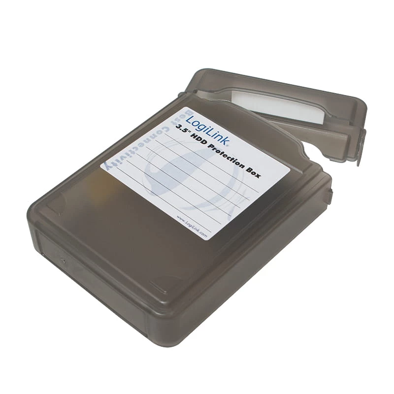 LogiLink UA0133B saugojimo diskų dėklas, juodas