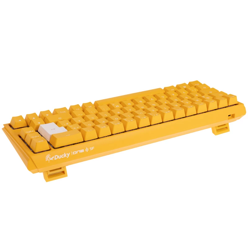 Ducky One 3 SF Geltona klaviatūra, žaidimų, USB, mechaninė, RGB LED