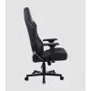 Žaidimų kėdė Onex FX8 Formula X — ergonomiška lenktyninio stiliaus sėdynė, reguliuojami porankiai, atlošimo ir pasvirimo funkcijos, juoda