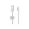 Lightning laidas Belkin CAA010BT2MWH 2 m Baltas