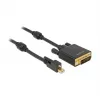 Vaizdo kabelio adapteris DeLOCK 83726 Mini DisplayPort į DVI 2 m juodas