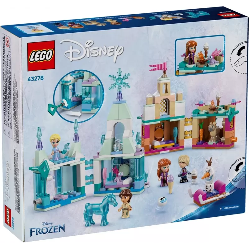LEGO DISNEY 43278 Mini Arendelle pilis ir Elsos ledo rūmai