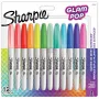 Marker Sharpie 2198780 smulkiu antgaliu 12 vnt. įvairių spalvų (mėlyna, žalia, oranžinė, rožinė, violetinė, raudona, geltona)