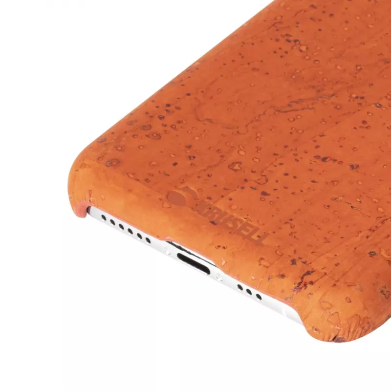 Apsauginis telefono dėklas Krusell Birka, skirtas Apple iPhone 11 Pro Max — rūdžių spalva