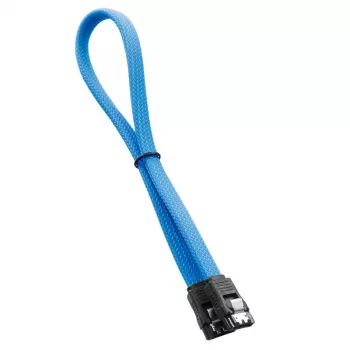 ModMesh SATA 3 kabelis 30 cm – šviesiai mėlynas – kabelis – skaitmeninis / duomenų (CM-CAB-SATA-N30KLB-R)