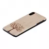 man and wood telefono dėklas, skirtas iPhone XS Max — obels mediena, juoda