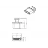 Socket safety cover DeLOCK 64013 USB Type-C Juoda