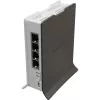 MikroTik hAP ax lite LTE6 L41G-2axD&FG621-EA 802.11ax 574 Mbit/s Ethernet LAN (RJ-45) 4 prievadai Tinklo palaikymas Ne MU-MIMO Ne Ne mobilusis plačiajuostis ryšys Vidinė antena